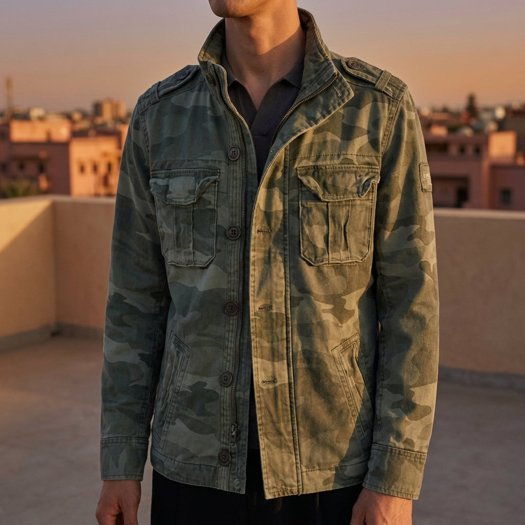 Alaric | Stylish Cotton Blend Jacket with Button Closure | Versatile Design for Comfort and Durability 3