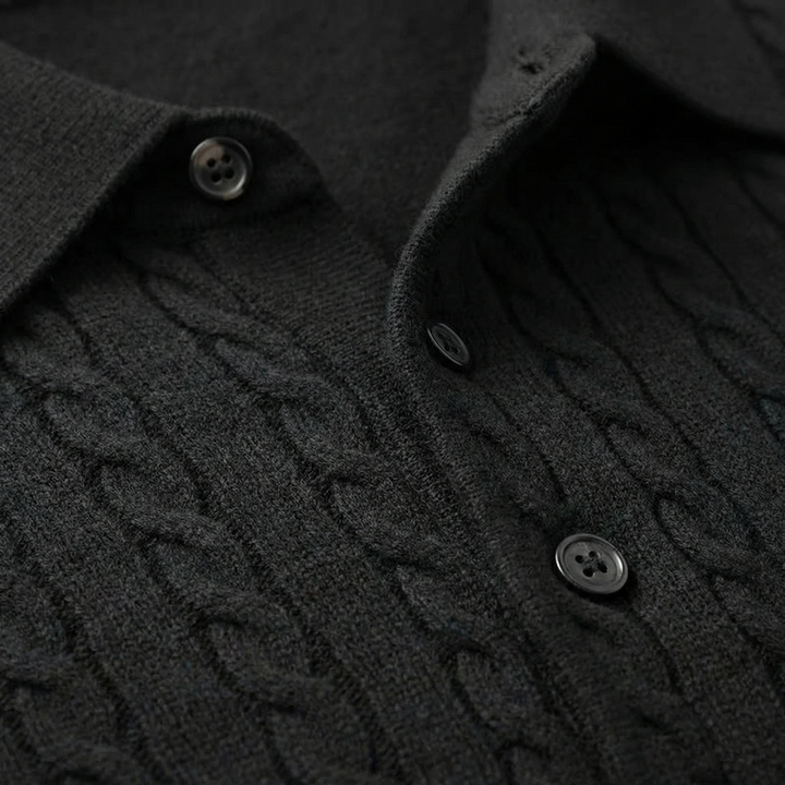 Ares Collection | Knitted Pullover Sweater with Cable Knit Design | Versatile Layering Piece for Timeless Style 6