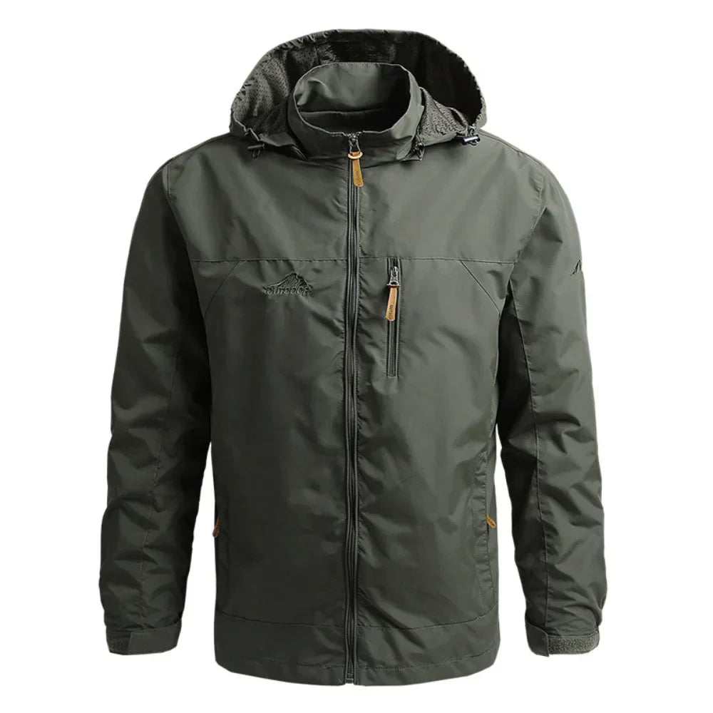 Athenium | Waterproof Adventure Coat with Hood & Spacious Pockets | Windproof Design for Outdoor Exploration 2