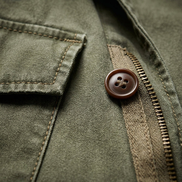 Calix Collection | Men's Jacket with Stylish Collar & Functional Pockets | Comfortable Cotton Blend for Everyday Wear 3