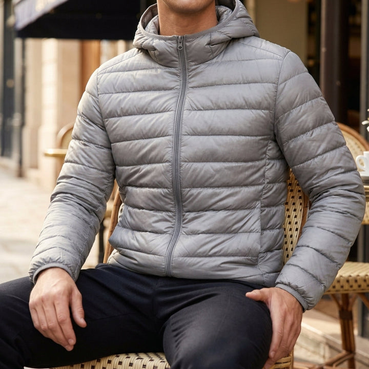 Cassiel | Quilted Puffer Jacket with Cozy Hood | Stylish Design for Warmth 0