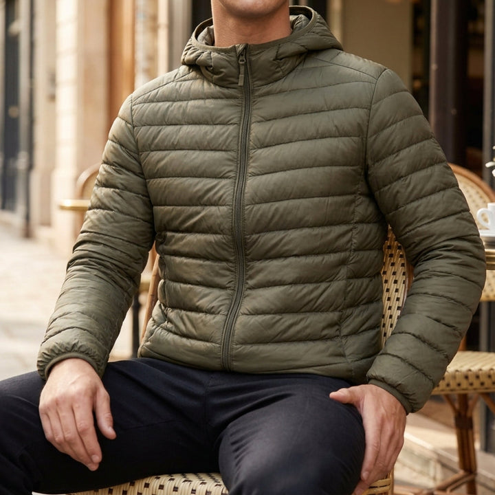 Cassiel | Quilted Puffer Jacket with Cozy Hood | Stylish Design for Warmth 1