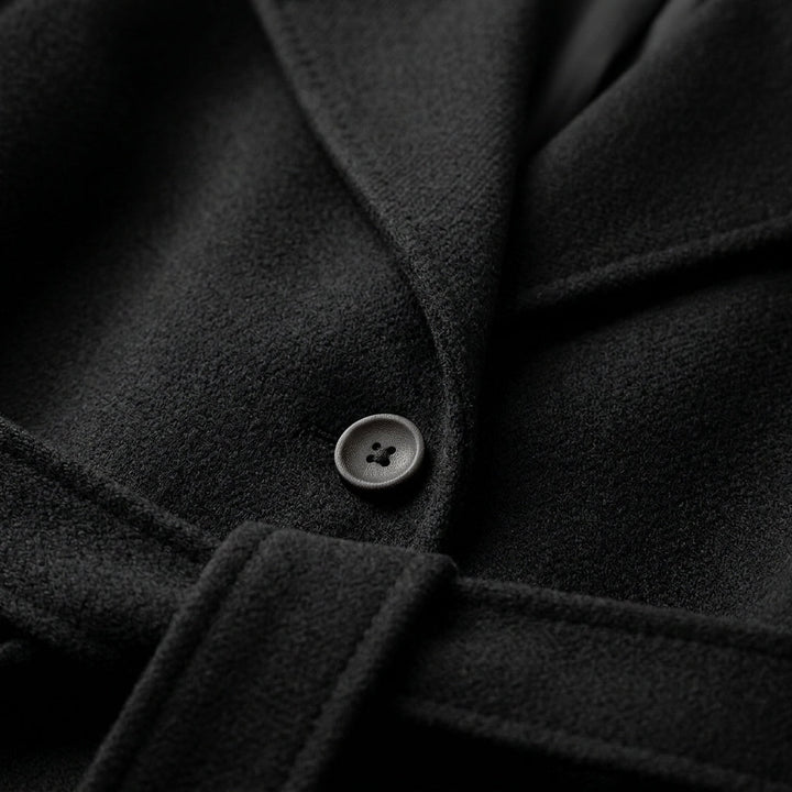 Catania | Women's Wool Coat with Belt & Notched Collar | Elegant Winter Outerwear for Versatile Styling 5