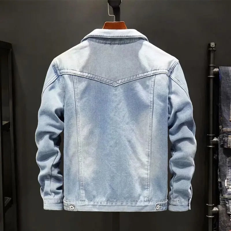 Classic Denim Jacket with Fleece Lining for Ultimate Comfort 1