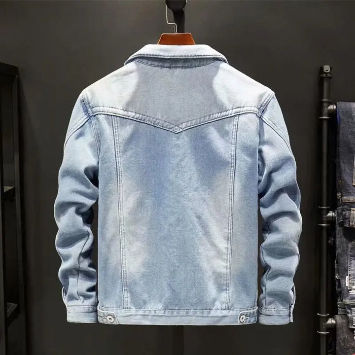 Classic Denim Jacket with Fleece Lining for Ultimate Comfort 1