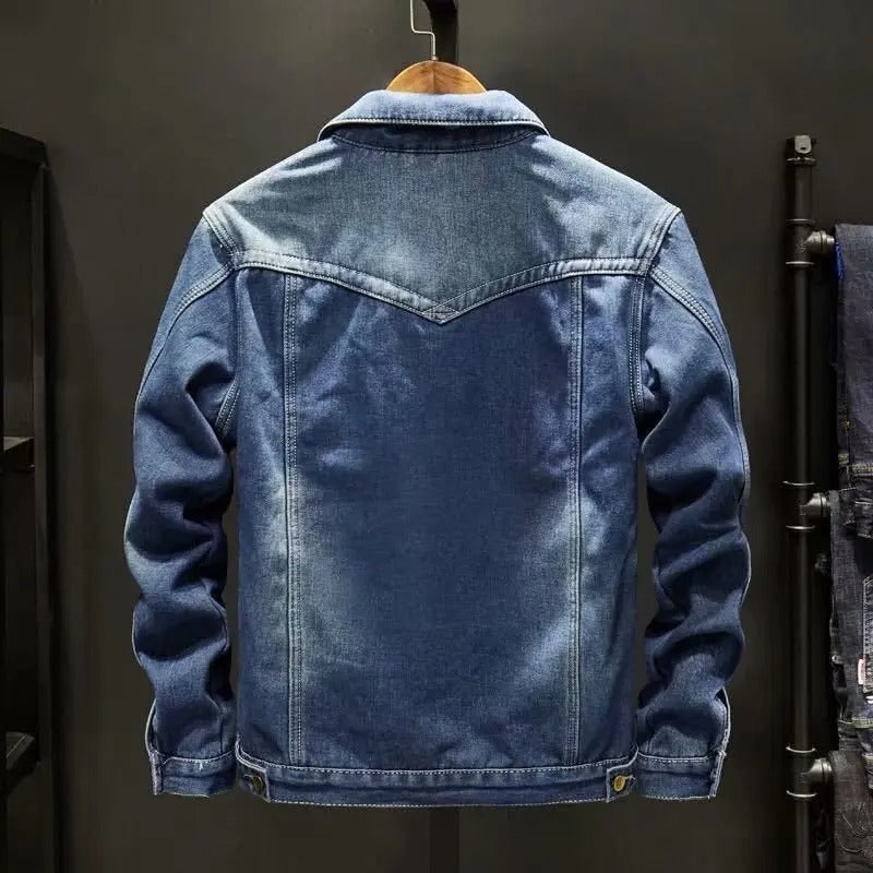 Classic Denim Jacket with Fleece Lining for Ultimate Comfort 3