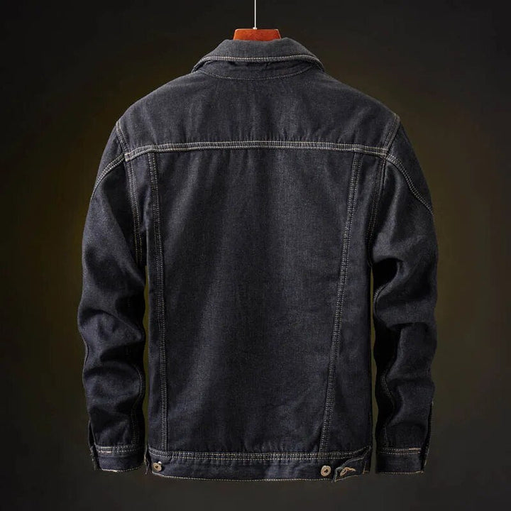 Classic Denim Jacket with Fleece Lining for Ultimate Comfort 5