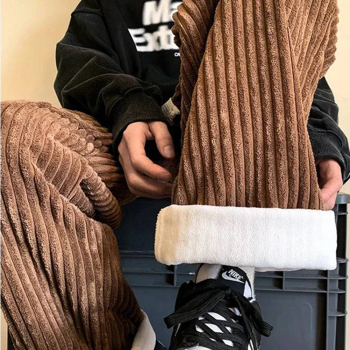 Claud | Corduroy Sweatpants with Adjustable Drawstring Waist | Comfortable Fit for Everyday Wear 2