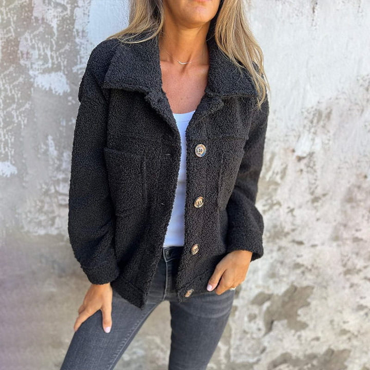 Cozy Collection | Women's Cardigan Sweater with Soft Sherpa Texture | Relaxed Fit for Effortless Style 1