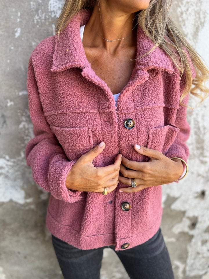 Cozy Collection | Women's Cardigan Sweater with Soft Sherpa Texture | Relaxed Fit for Effortless Style 3