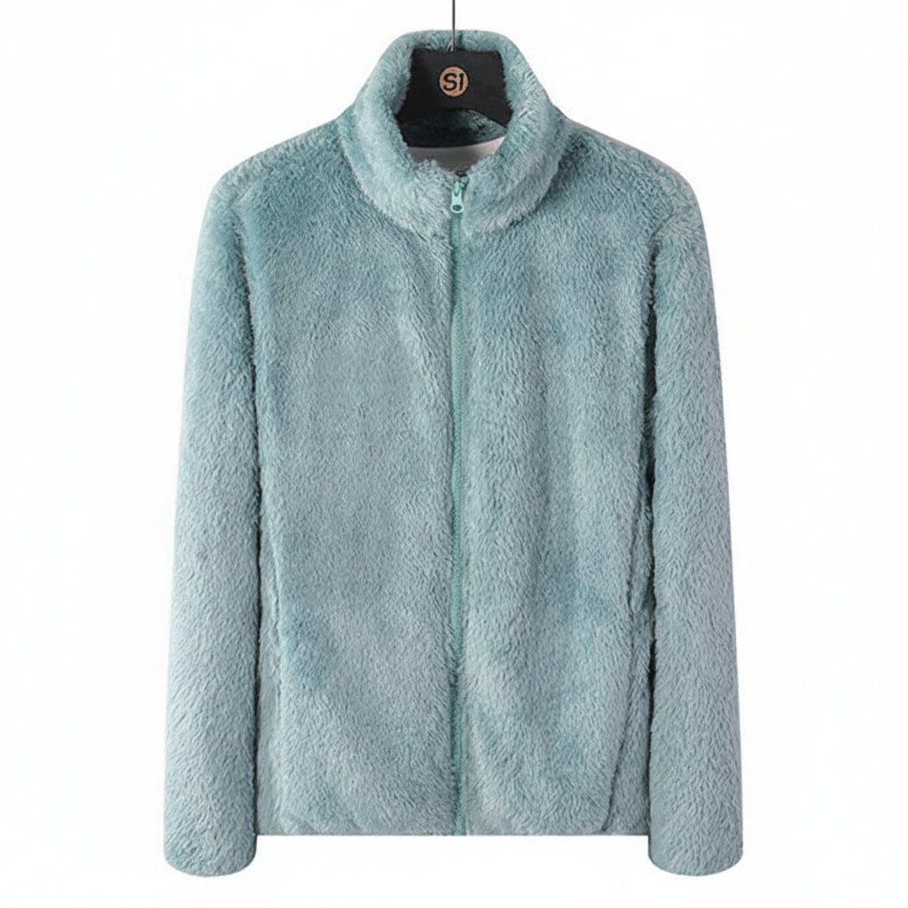 Cozy Fleece Jacket | Women's Jacket with High Collar & Zip Closure | Ultimate Warmth for Chilly Days 5
