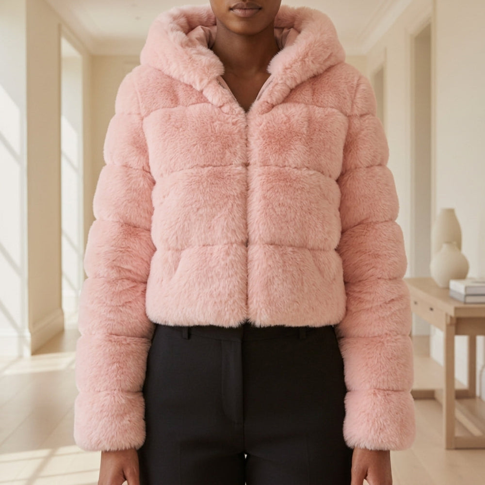 Cropped Jacket Collection | Stylish Hooded Jacket with Lightweight Fabric | Versatile Layering for Casual Comfort 1