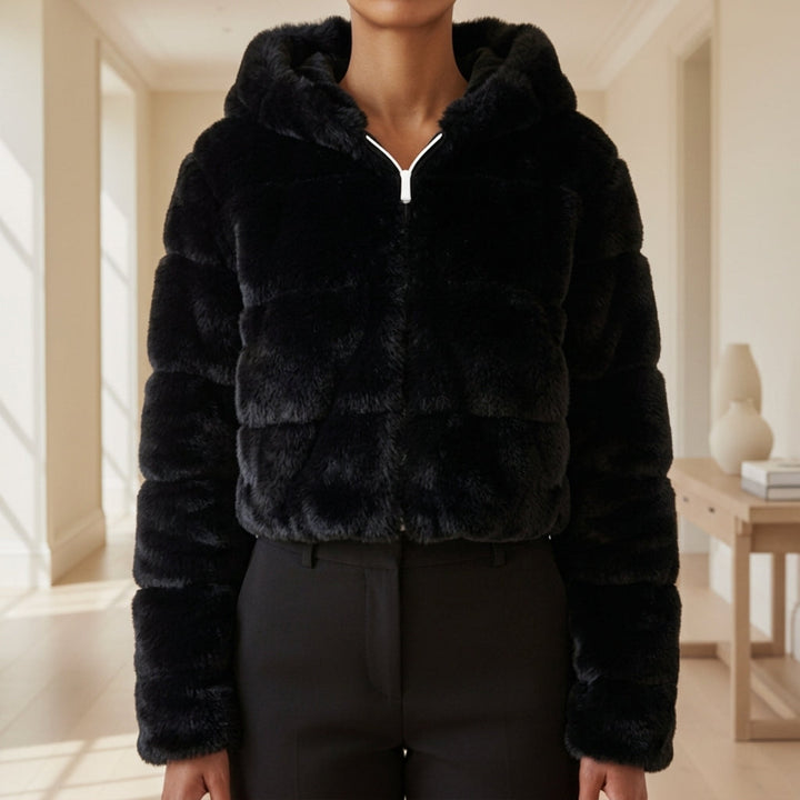 Cropped Jacket Collection | Stylish Hooded Jacket with Lightweight Fabric | Versatile Layering for Casual Comfort 4