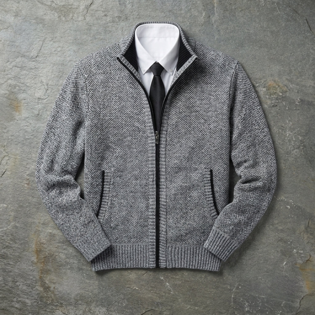 Dovielle | Casual Sports Sweater with Stylish Stand Collar | Comfortable Layering for Everyday Wear 1