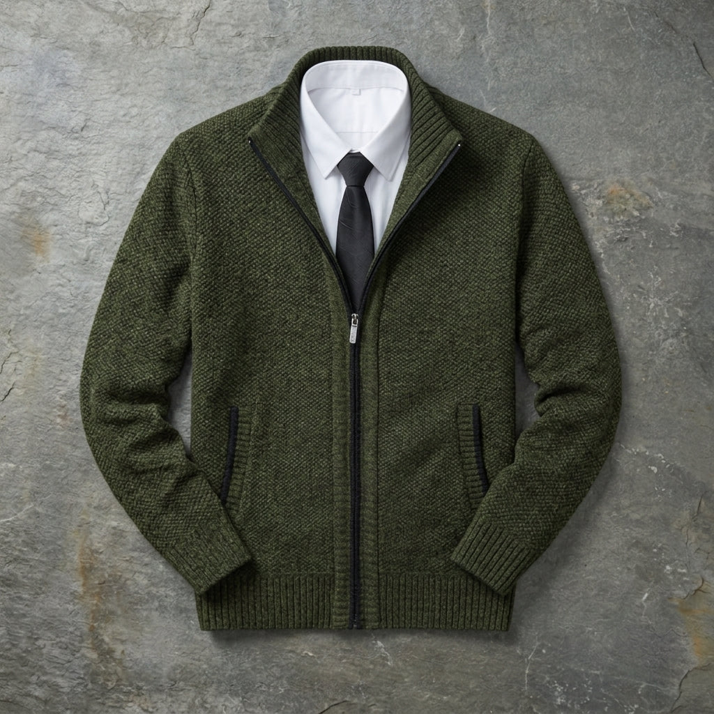 Dovielle | Casual Sports Sweater with Stylish Stand Collar | Comfortable Layering for Everyday Wear 2