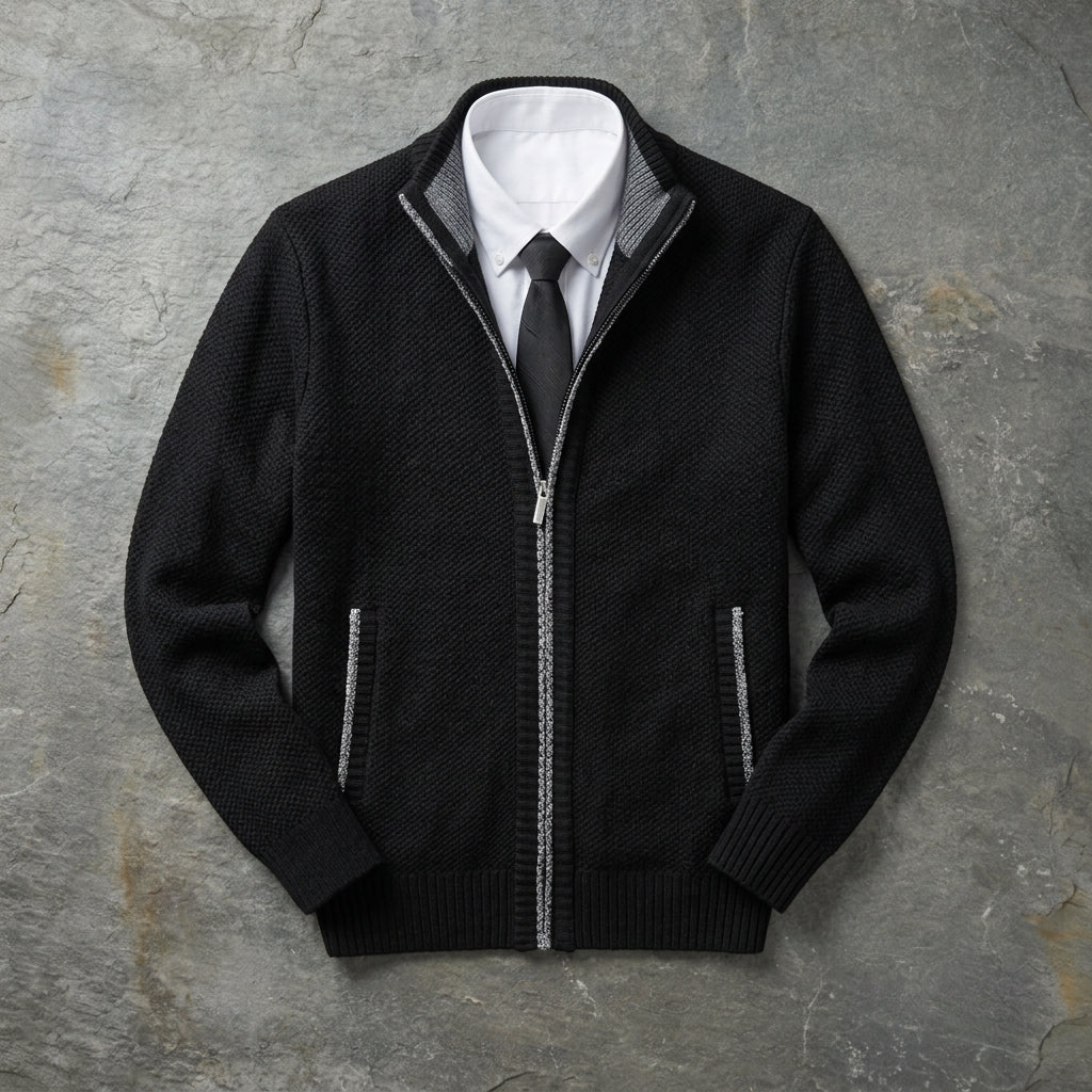 Dovielle | Casual Sports Sweater with Stylish Stand Collar | Comfortable Layering for Everyday Wear 4