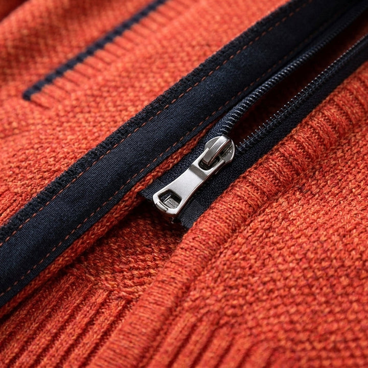 Dovielle | Casual Sports Sweater with Stylish Stand Collar | Comfortable Layering for Everyday Wear 7