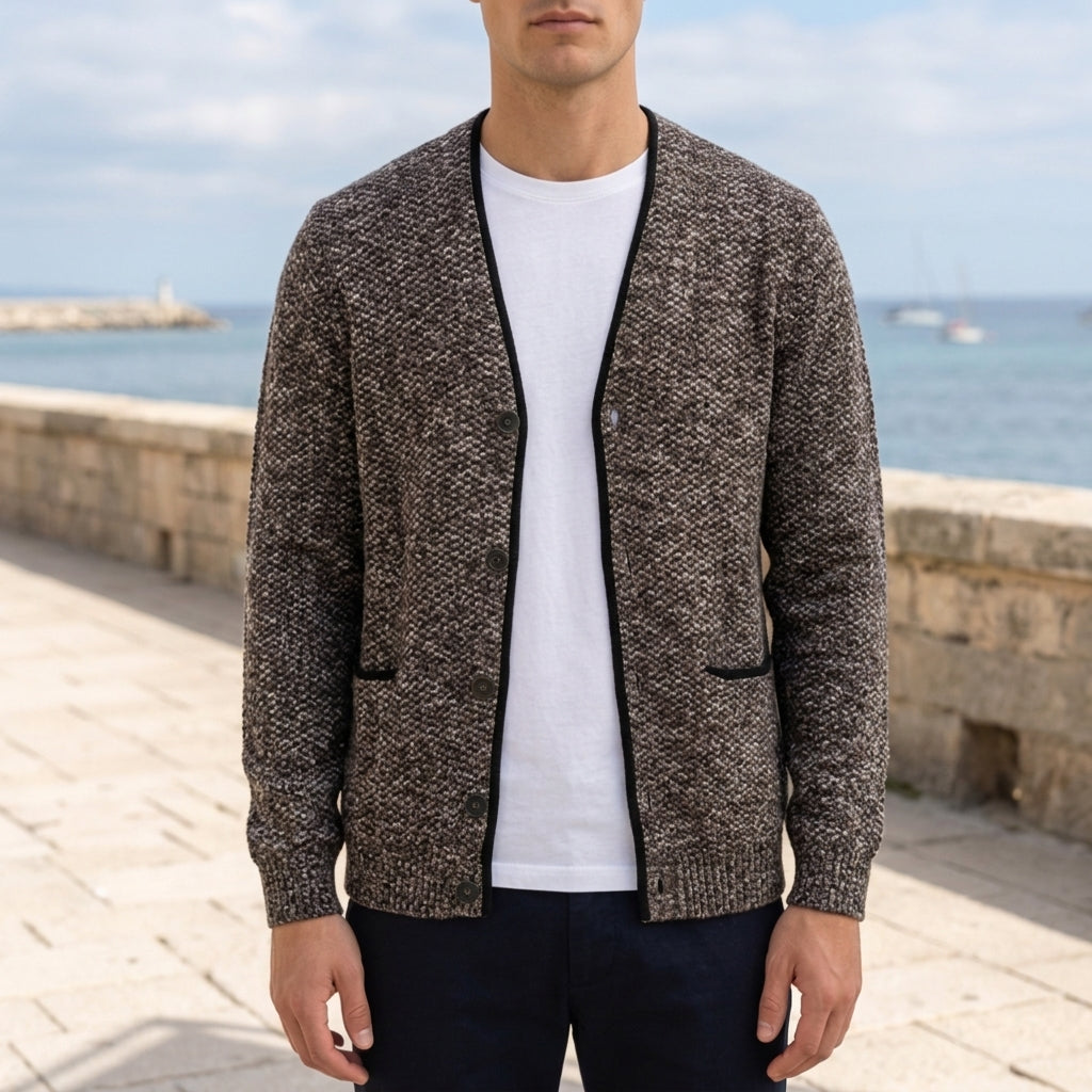Elegant Cardigan | Stylish Button Design with Pocket | Versatile Layering for Comfort 2