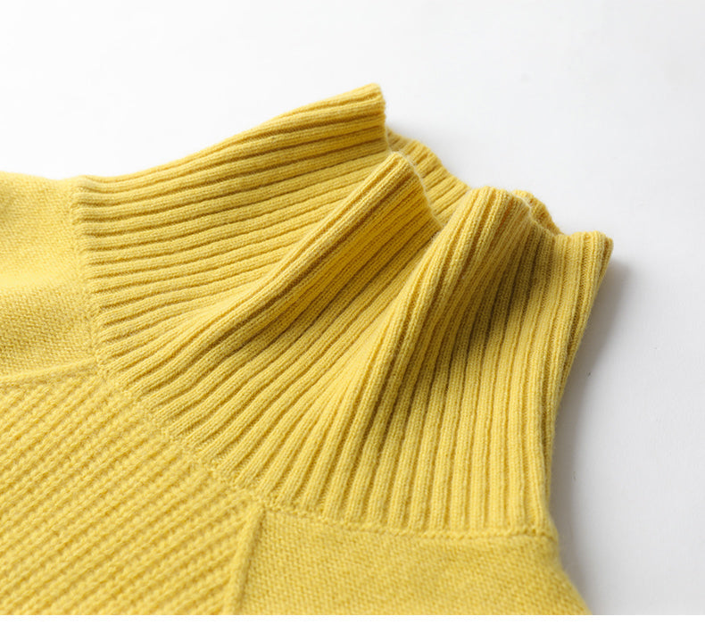 Elegant Cashmere Sweater for Women with Wrap Collar | Ultimate Comfort & Style 7