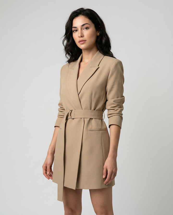 Elegant Casual Blazer | Tailored Fit White Jacket with Chic Design | Versatile Styling for Professional and Casual Occasions 2