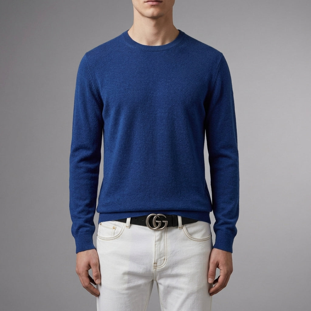 Elegant Knit | Women's Pullover Sweater with Soft Cotton Blend | Versatile Layering Piece for Everyday Comfort 4