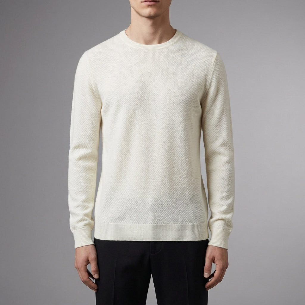 Elegant Knit | Women's Pullover Sweater with Soft Cotton Blend | Versatile Layering Piece for Everyday Comfort 9