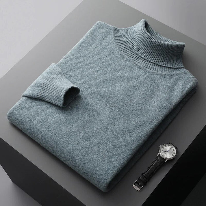 Elegant Men's Cashmere Sweater with Timeless Design | Classic Fit for Comfort 1