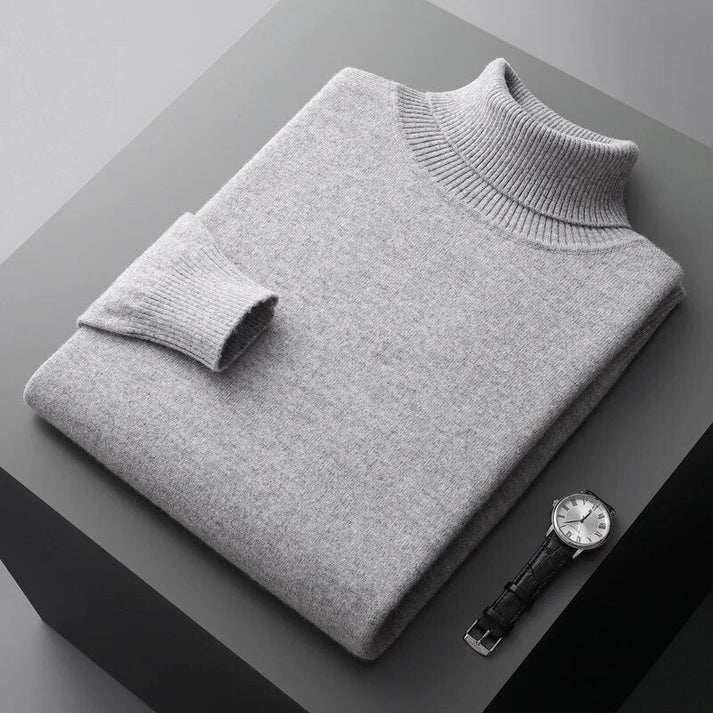 Elegant Men's Cashmere Sweater with Timeless Design | Classic Fit for Comfort 3