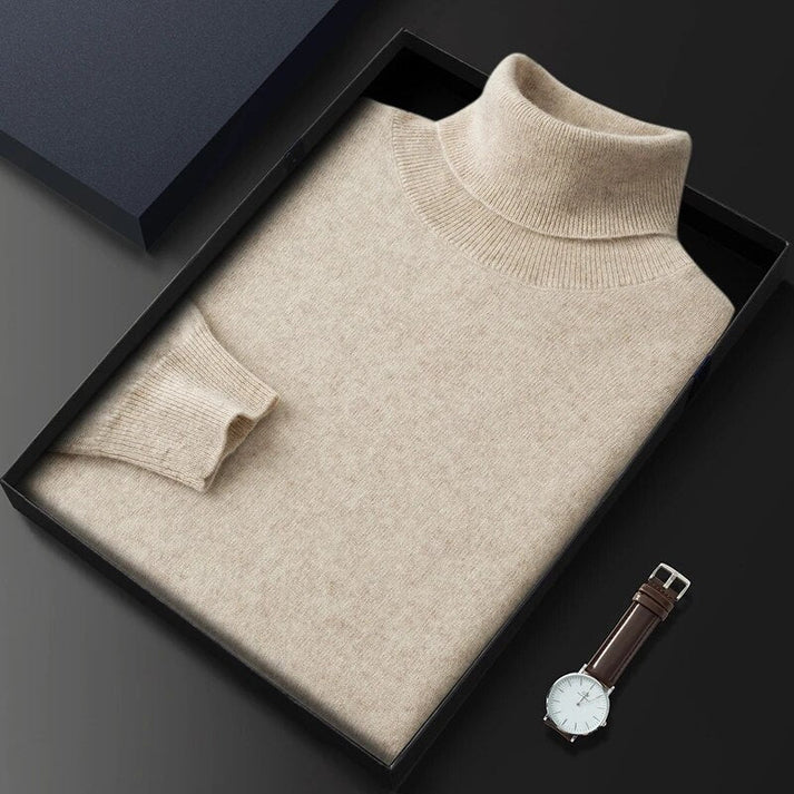 Elegant Men's Cashmere Sweater with Timeless Design | Classic Fit for Comfort 4