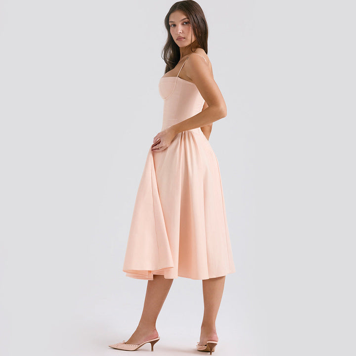 Elegant Midi Dress | Flattering Design with Comfortable Fit | Versatile Style for Any Occasion 3