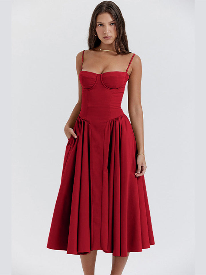 Elegant Midi Dress | Flattering Design with Comfortable Fit | Versatile Style for Any Occasion 7