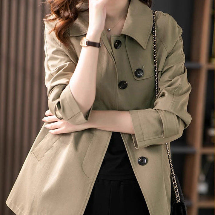 Elegant Women's Jacket | Button Front Topper with Floral Lining | Versatile Layer for Any Occasion 1