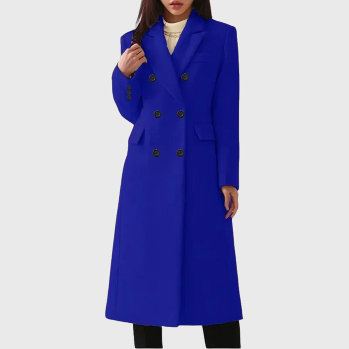 Elegant Wool Overcoat | Medium Thickness with Notched Collar | Stylish Winter Coat for Men and Women 5