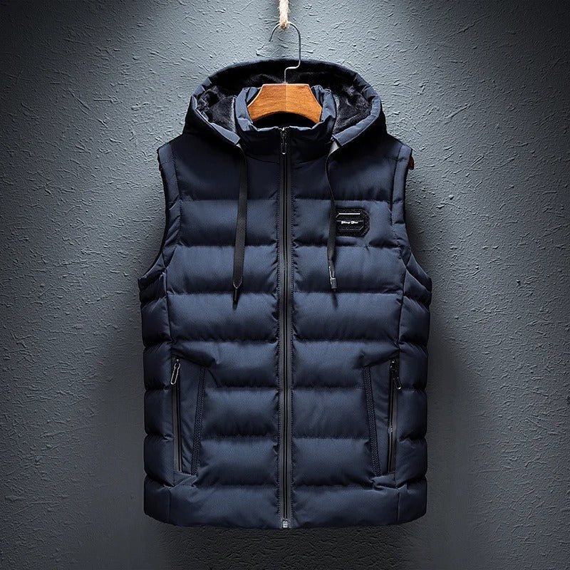 Embera Collection | Ultra-Soft Cotton Lined Vest with Waterproof Design | Cozy Winter Essential 0