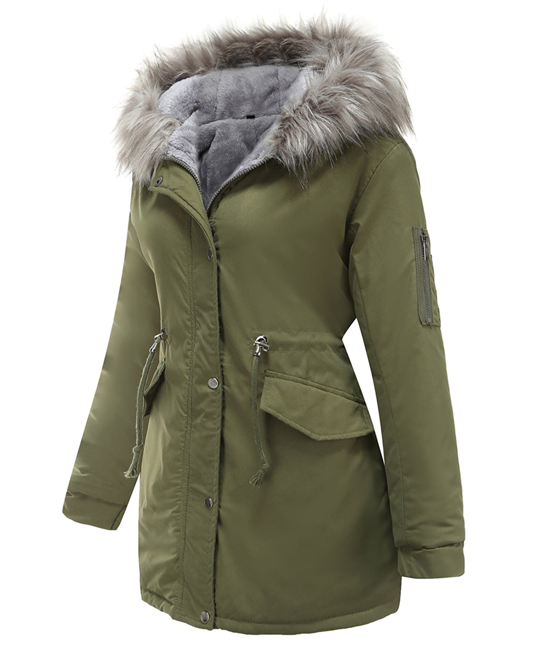 Essential Women's Parka | Insulated Winter Coat with Faux Fur Hood | Water-Resistant Design for Ultimate Warmth 3