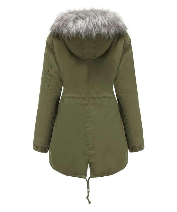 Essential Women's Parka | Insulated Winter Coat with Faux Fur Hood | Water-Resistant Design for Ultimate Warmth 7
