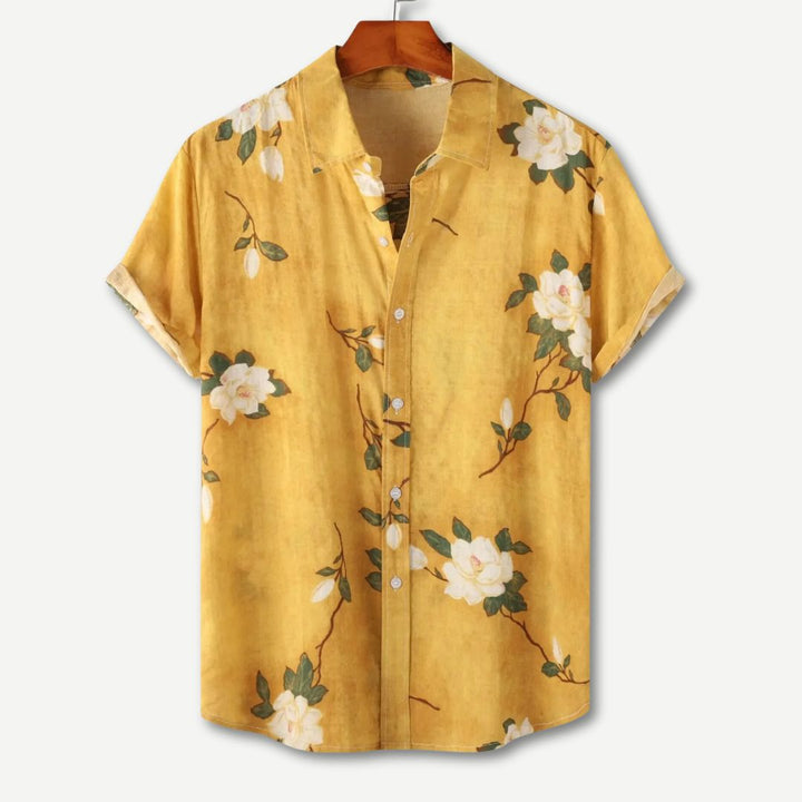 Floral Breeze Shirt | Soft Breathable Fabric with Relaxed Fit | Perfect for Casual Summer Outings 0