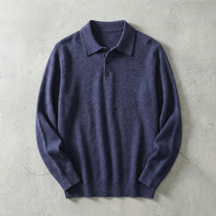 Florence Collection | Knit Pullover Sweater with Stylish Lapel | Slim Fit for Elegant Comfort 2