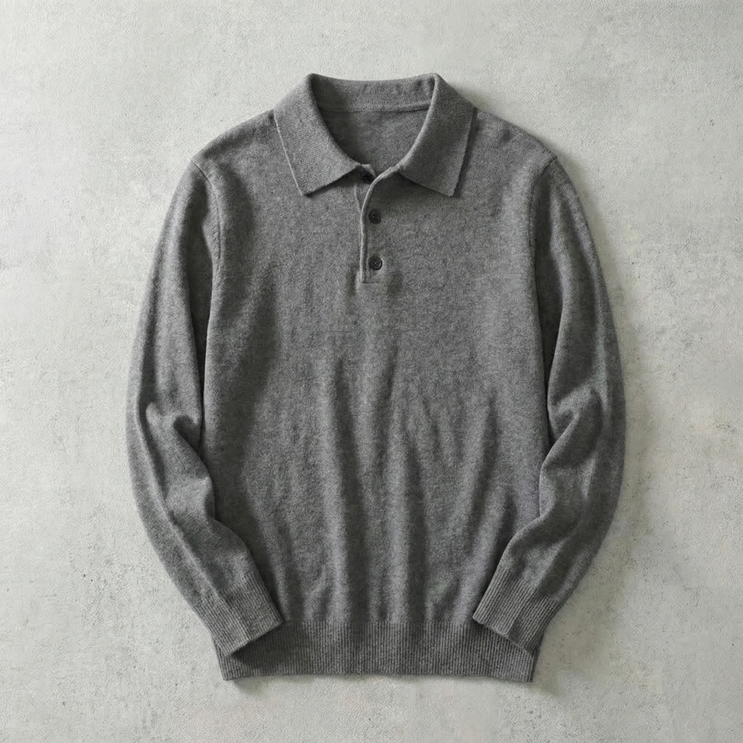 Florence Collection | Knit Pullover Sweater with Stylish Lapel | Slim Fit for Elegant Comfort 3