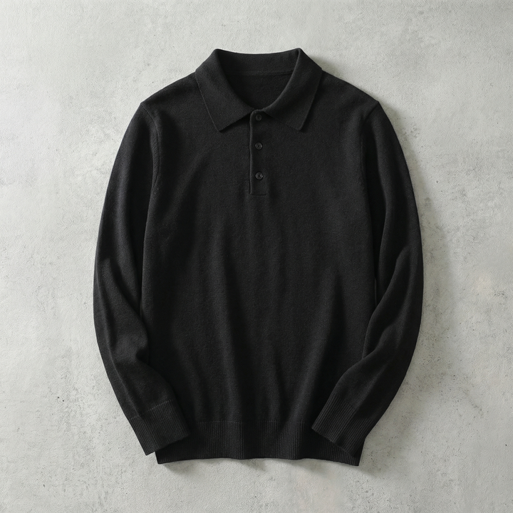 Florence Collection | Knit Pullover Sweater with Stylish Lapel | Slim Fit for Elegant Comfort 4