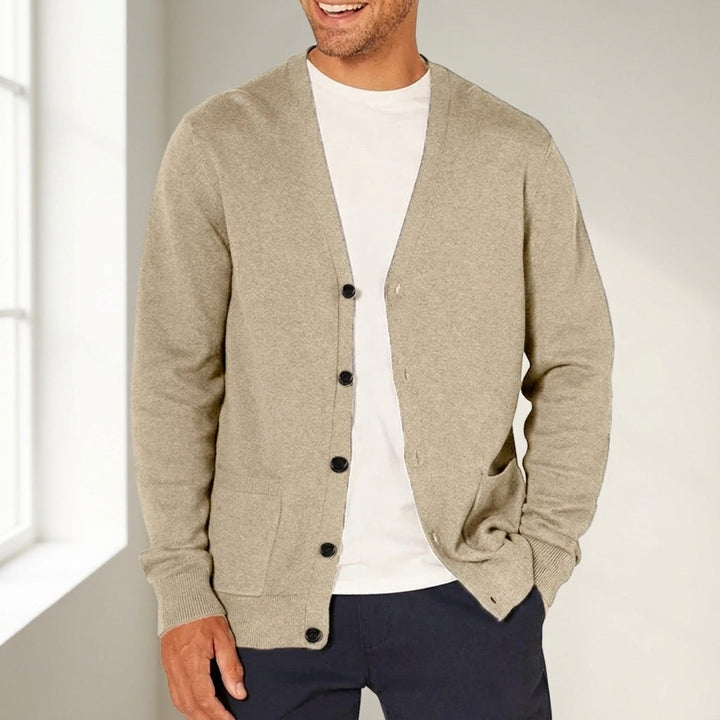 Gervaine Collection | Knitted Cardigan Sweater with V-Neck Design | Lightweight Layering Piece for Comfort and Style 0