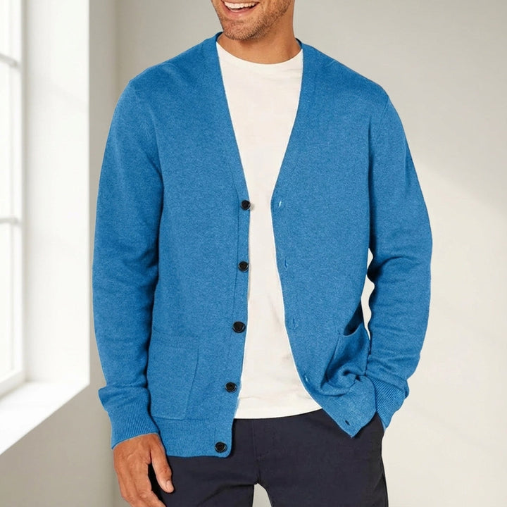 Gervaine Collection | Knitted Cardigan Sweater with V-Neck Design | Lightweight Layering Piece for Comfort and Style 3