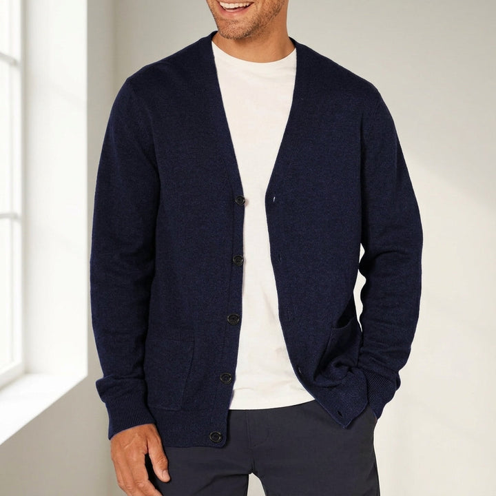 Gervaine Collection | Knitted Cardigan Sweater with V-Neck Design | Lightweight Layering Piece for Comfort and Style 7