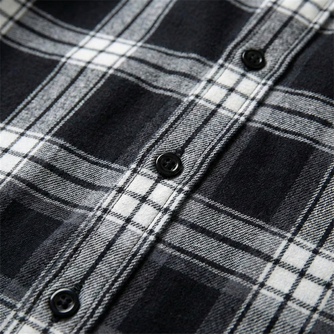 Helsinki | Fleece Shirt with Stylish Plaid Design | Warm & Comfortable Layering 1