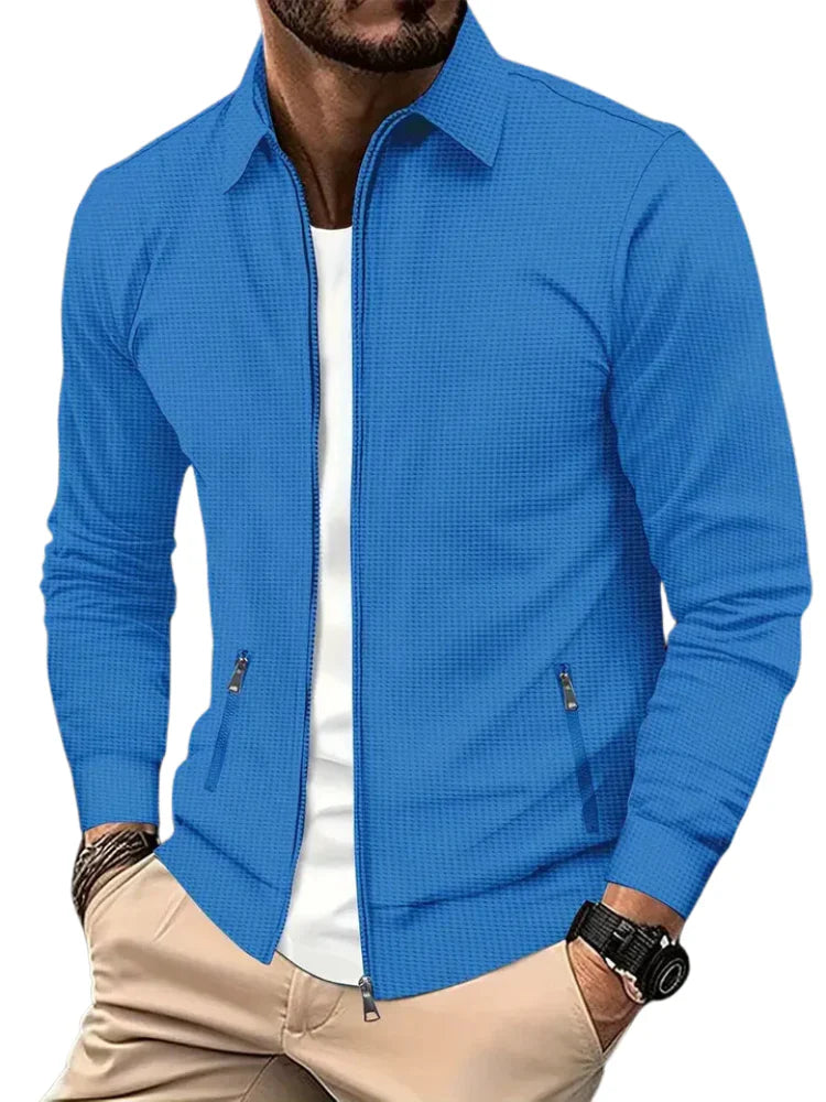 Lightweight Men's Jacket with Breathable Fabric | Versatile Style for Everyday Comfort 0