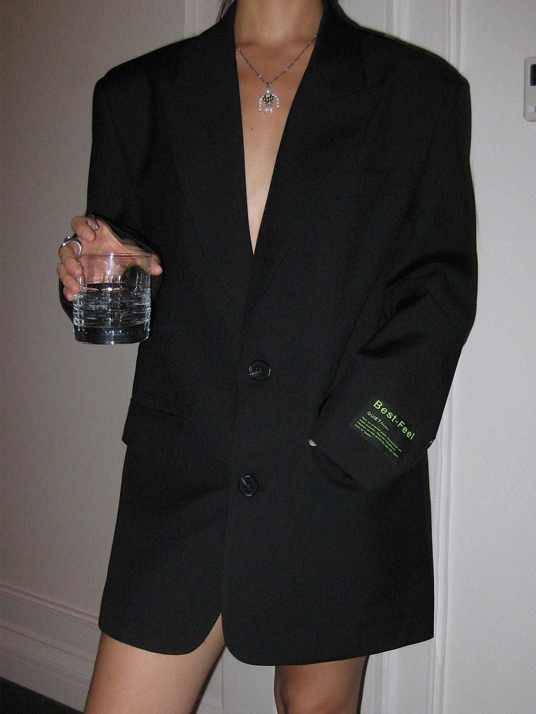 Lorène | Women's Oversized Blazer with Notched Lapel | Chic Layering for Effortless Elegance 7