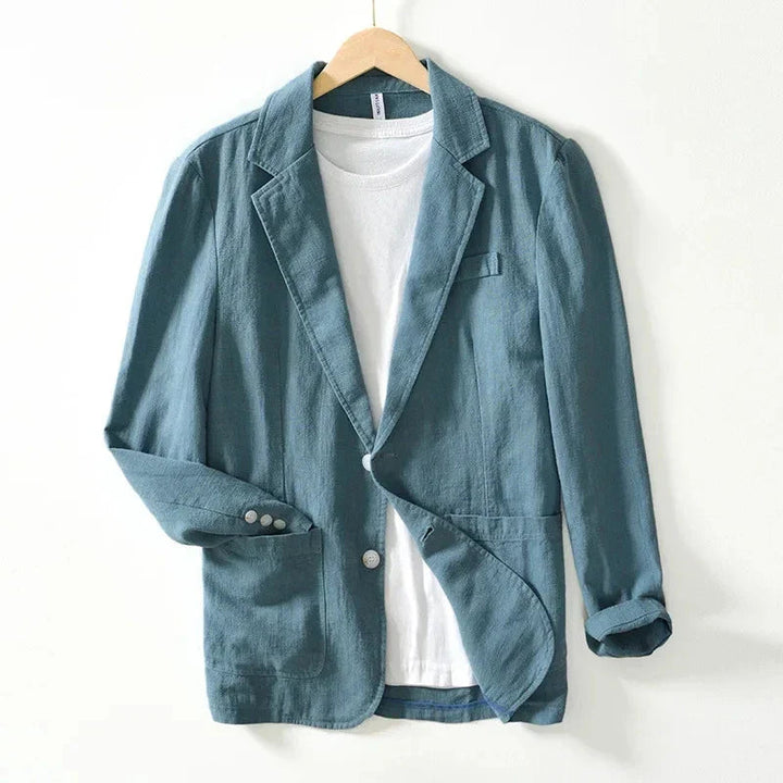 Luminara | Linen Blazer with Ultra-Soft Fabric | Relaxed Fit for Summer Style 0