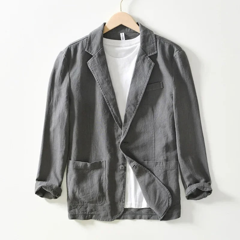 Luminara | Linen Blazer with Ultra-Soft Fabric | Relaxed Fit for Summer Style 1
