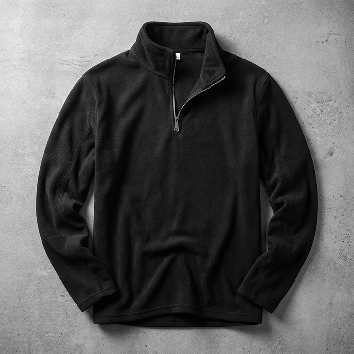 Malaga Collection | Fleece Lined Quarter-Zip with Superior Warmth | Relaxed Fit for Ultimate Comfort 2