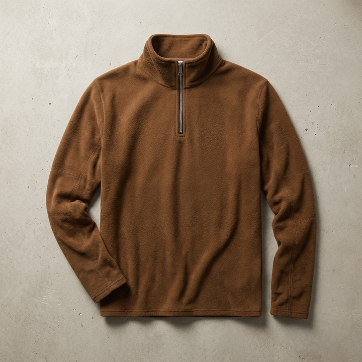 Malaga Collection | Fleece Lined Quarter-Zip with Superior Warmth | Relaxed Fit for Ultimate Comfort 8